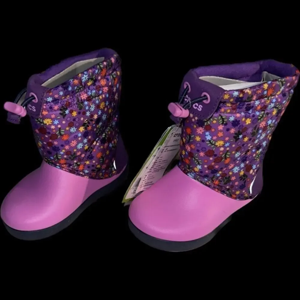 Crocs Kids' Crocband LodgePoint Pull-On Boot